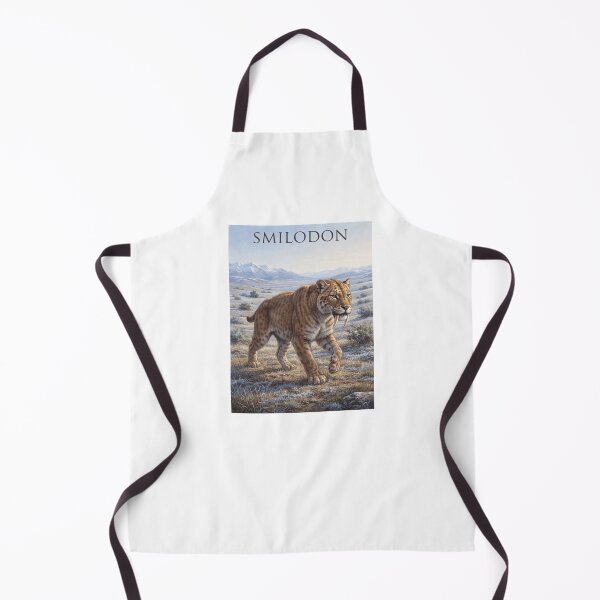 Item preview, Realistic Saber-Toothed Smilodon Paleoart (Vertical) I designed and sold by Yaremchuk.