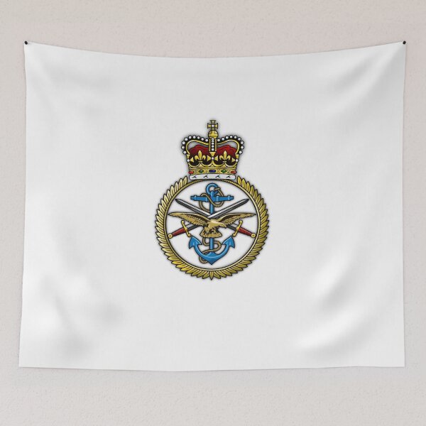 Item preview, Tri-Service badge, colour designed and sold by Auburn-Art.