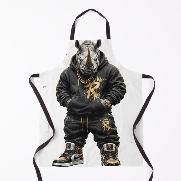 Item preview, Streetwear Rhino Black and Gold Boss  designed and sold by LC&LCPlatform.
