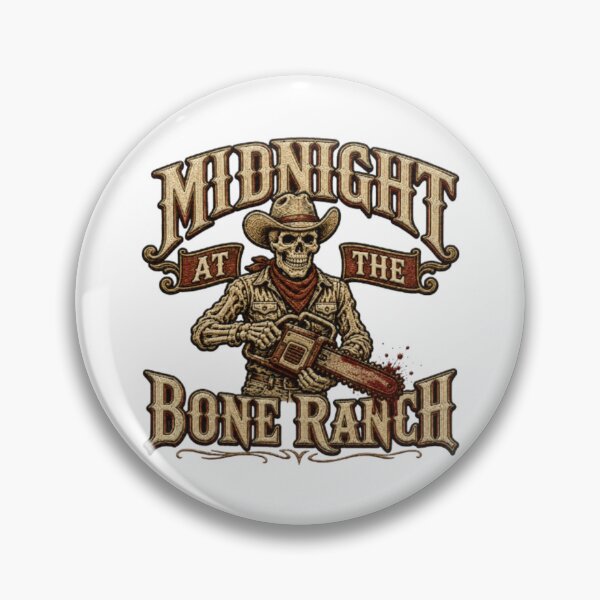Item preview, Funny Skeleton Cowboy T-Shirt, Midnight at the Bone Ranch, Western Horror Lover Gift, Spooky Cowboy Graphic Tee designed and sold by youssef21.