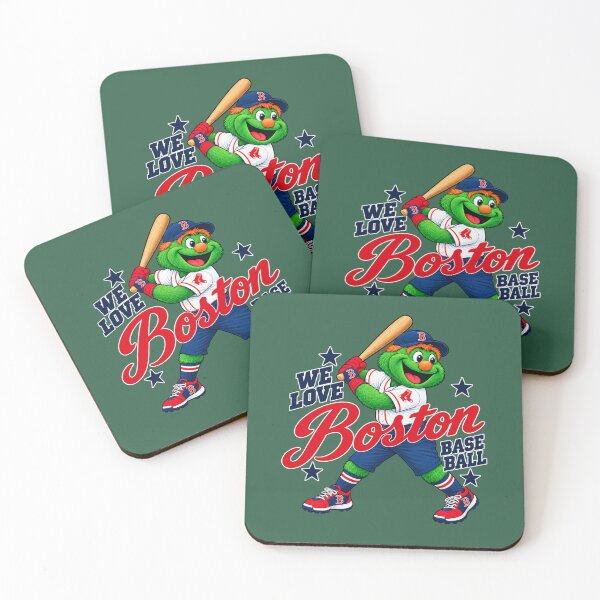 Item preview, We Love Boston Baseball Wally the Green Monster designed and sold by GhostDawgs.