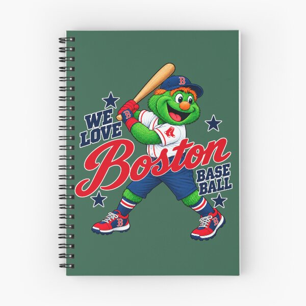 Item preview, We Love Boston Baseball Wally the Green Monster designed and sold by GhostDawgs.