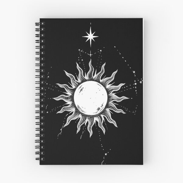Item preview, Celestial Eclipse Sun | Gothic Occult Symbol designed and sold by Marianarcezar.