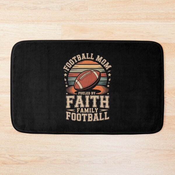 Item preview, FOOTBALL MOM FUELED BY FAITH FAMILY FOOTBALL designed and sold by jkrphoto.
