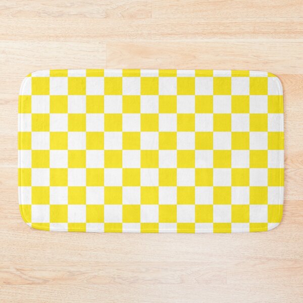 Item preview, Yellow and White Checkerboard  designed and sold by DanielleGensler.