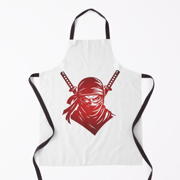 Item preview, Red Ninja Warrior with Katana Swords Japanese Assassin Graphic T-Shirt designed and sold by KarimFisal.