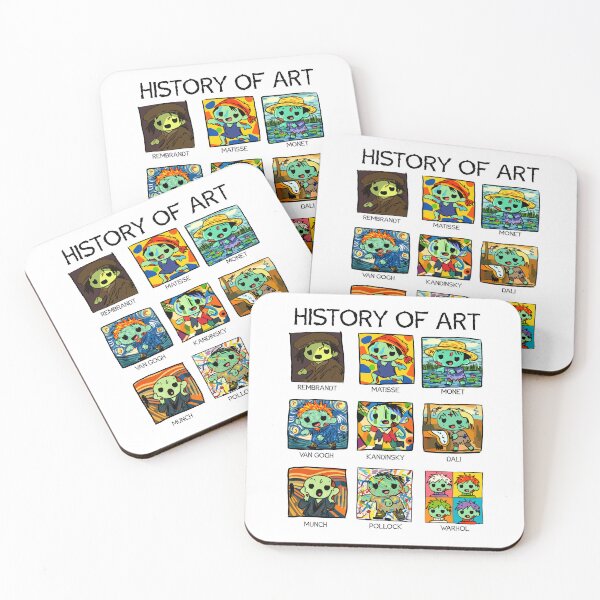 Item preview, History of Art Zombies designed and sold by HRSCreates.