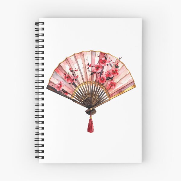 Item preview, Japanese Folding Fan Cherry Blossom  designed and sold by BetweenForms.