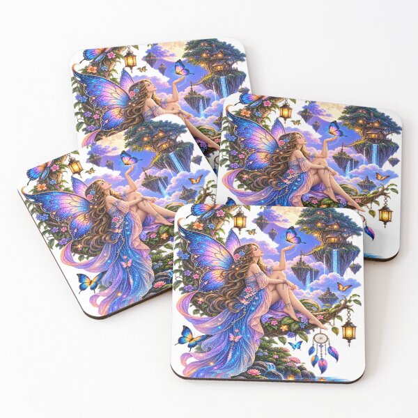 Item preview, Moonlit butterfly fairy designed and sold by urbanshop7.