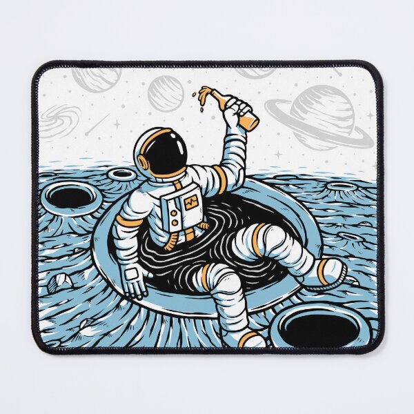 Item preview, Astronaut Floating in Lunar Craters designed and sold by TotalityDesigns.