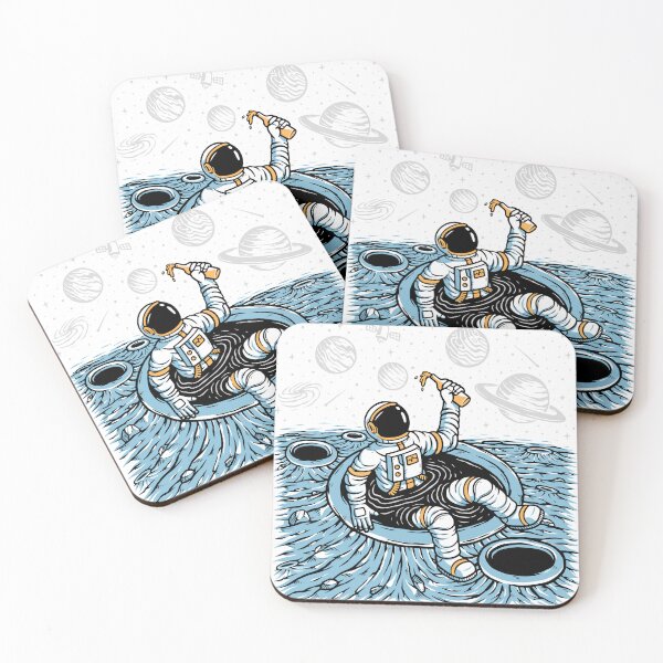 Item preview, Astronaut Floating in Lunar Craters designed and sold by TotalityDesigns.