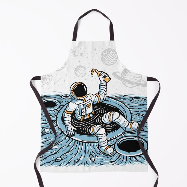 Item preview, Astronaut Floating in Lunar Craters designed and sold by TotalityDesigns.