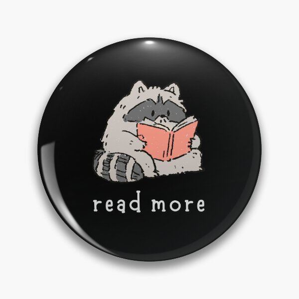 Item preview, Read More Cute Raccoon Bookworm | Wholesome Cozy Book Lover Art designed and sold by kuwagatamushi.