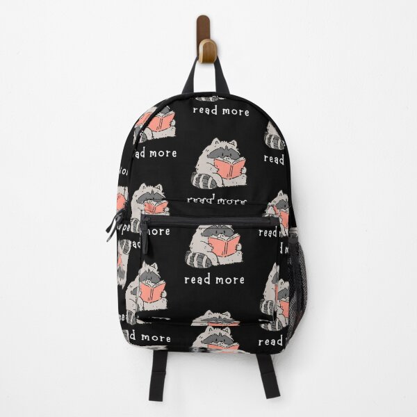 Item preview, Read More Cute Raccoon Bookworm | Wholesome Cozy Book Lover Art designed and sold by kuwagatamushi.