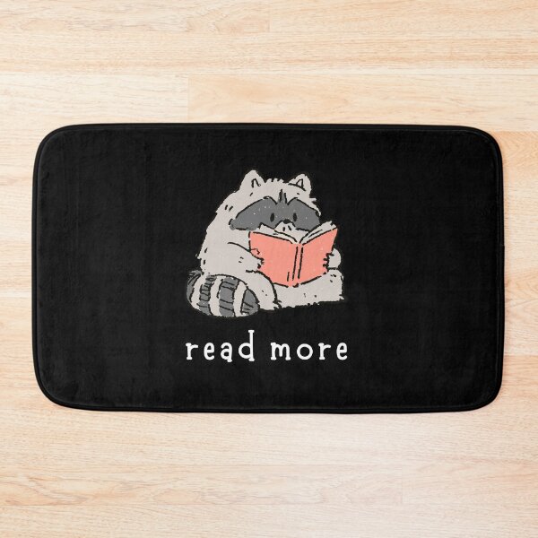 Item preview, Read More Cute Raccoon Bookworm | Wholesome Cozy Book Lover Art designed and sold by kuwagatamushi.
