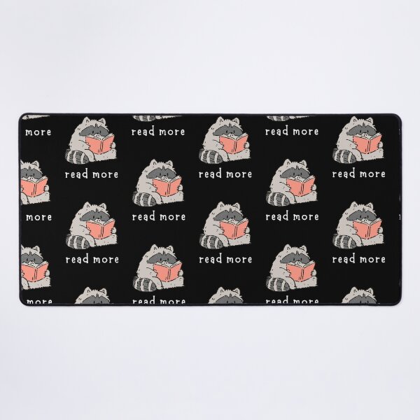 Item preview, Read More Cute Raccoon Bookworm | Wholesome Cozy Book Lover Art designed and sold by kuwagatamushi.