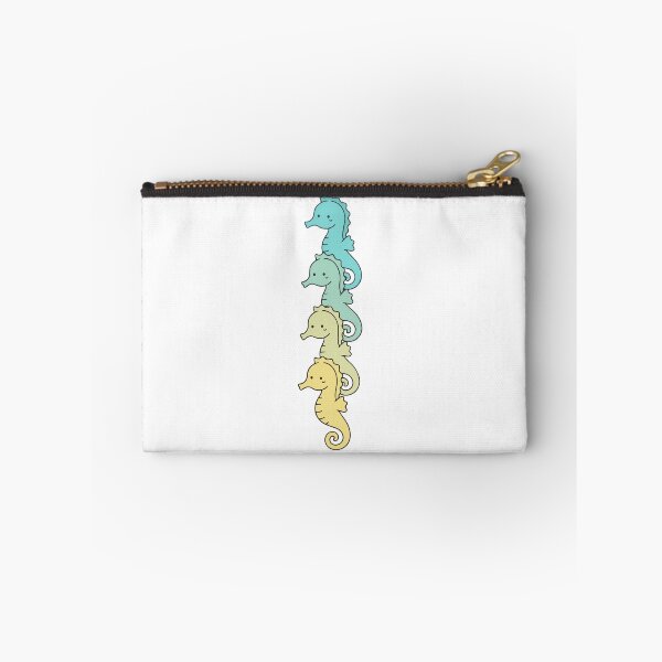 Item preview, Kawaii Seahorse Stack – Cute Pastel Sea Creature Collection designed and sold by AliveStyle.