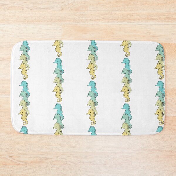 Item preview, Kawaii Seahorse Stack – Cute Pastel Sea Creature Collection designed and sold by AliveStyle.
