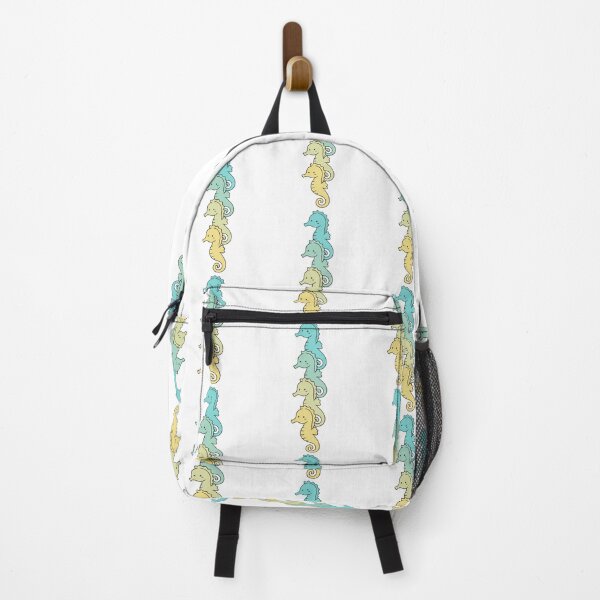 Item preview, Kawaii Seahorse Stack – Cute Pastel Sea Creature Collection designed and sold by AliveStyle.