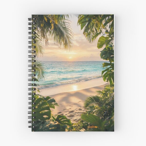 Item preview, Paradise Beach Tropical Ocean Escape designed and sold by PrintBreeze.