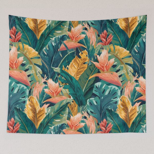 Item preview, seamless botanical leaves Pattern designed and sold by DuliDoodles.