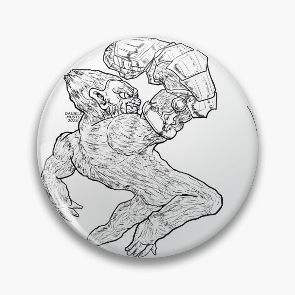 Item preview, ChibiZilla! Kong Beast Glove Lineart designed and sold by ChibiZilla.
