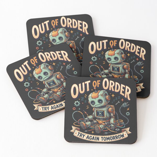 Item preview, Out of Order - Try Again Tomorrow designed and sold by StellarBees.