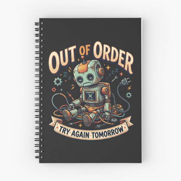 Item preview, Out of Order - Try Again Tomorrow designed and sold by StellarBees.