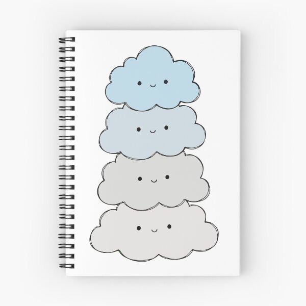 Item preview, Kawaii Cloud Stack – Cute Pastel Cloud Collection designed and sold by AliveStyle.