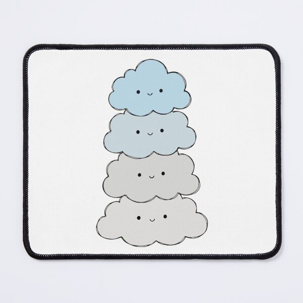 Item preview, Kawaii Cloud Stack – Cute Pastel Cloud Collection designed and sold by AliveStyle.