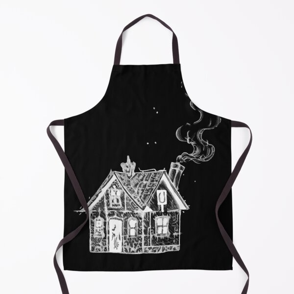 Item preview, Haunted Cottage | Gothic Haunted House Illustration designed and sold by Marianarcezar.