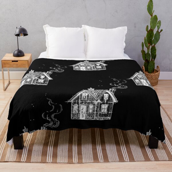 Item preview, Haunted Cottage | Gothic Haunted House Illustration designed and sold by Marianarcezar.