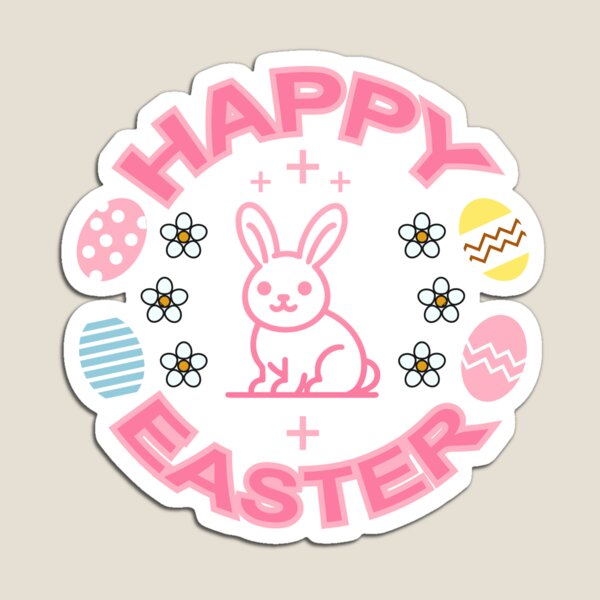 Item preview, Happy Easter Bunny Egg Celebration designed and sold by AhmedZouita.