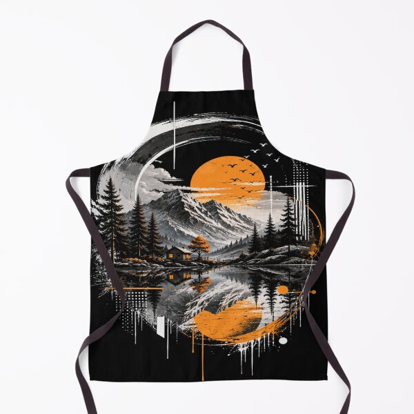 Artikelvorschau, Spiegelung des mondbeschienenen Berges entworfen und verkauft von urbanshop7.