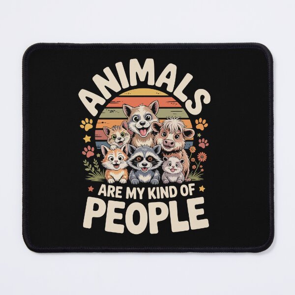 Item preview, ANIMALS ARE MY KIND OF PEOPLE designed and sold by jkrphoto.