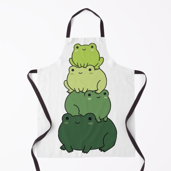 Item preview, Kawaii Frog Stack – Cute Green Frog Collection designed and sold by AliveStyle.