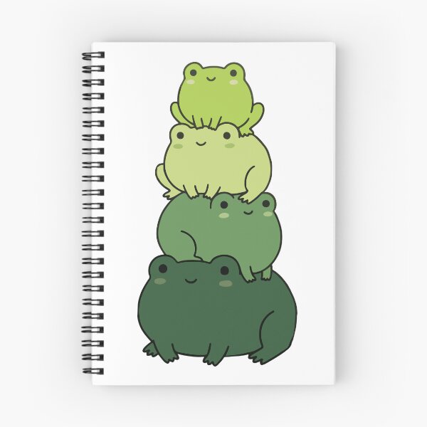 Item preview, Kawaii Frog Stack – Cute Green Frog Collection designed and sold by AliveStyle.