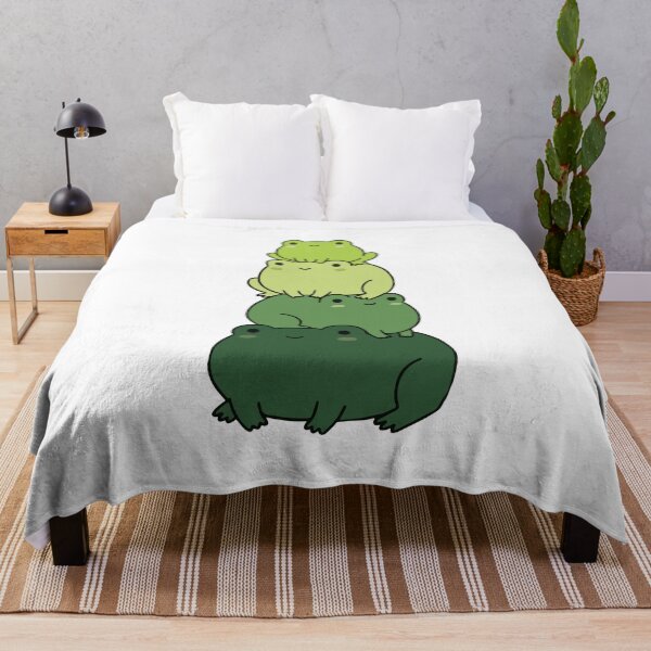 Item preview, Kawaii Frog Stack – Cute Green Frog Collection designed and sold by AliveStyle.