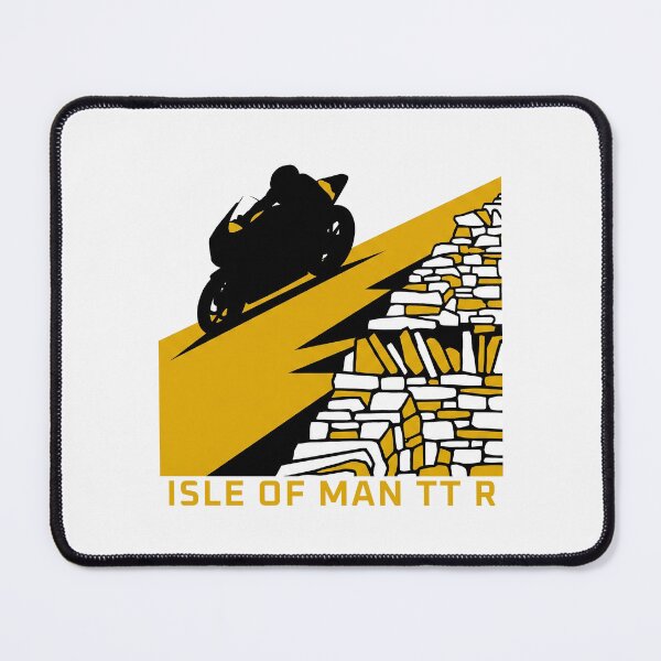 Item preview, Isle of Man TT Mountain Course Rider Silhouette Graphic designed and sold by KiwiRider.