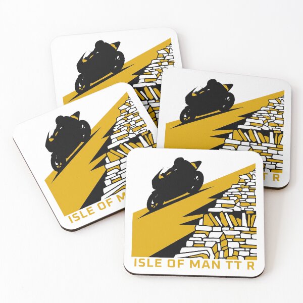 Item preview, Isle of Man TT Mountain Course Rider Silhouette Graphic designed and sold by KiwiRider.