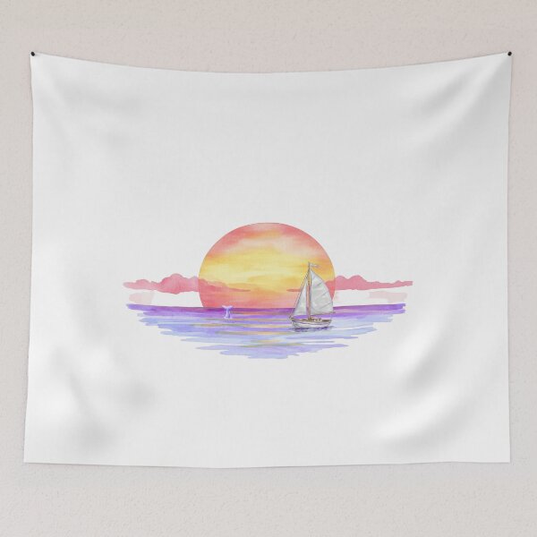 Item preview, Sunset at Sea designed and sold by BloomWears.