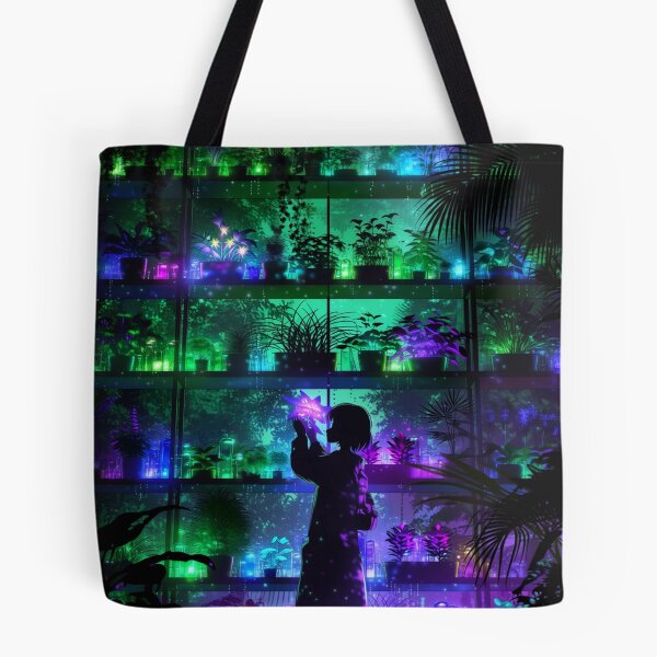 Item preview, Futuristic Botanical Lab Pixel Art designed and sold by NijiWorld.