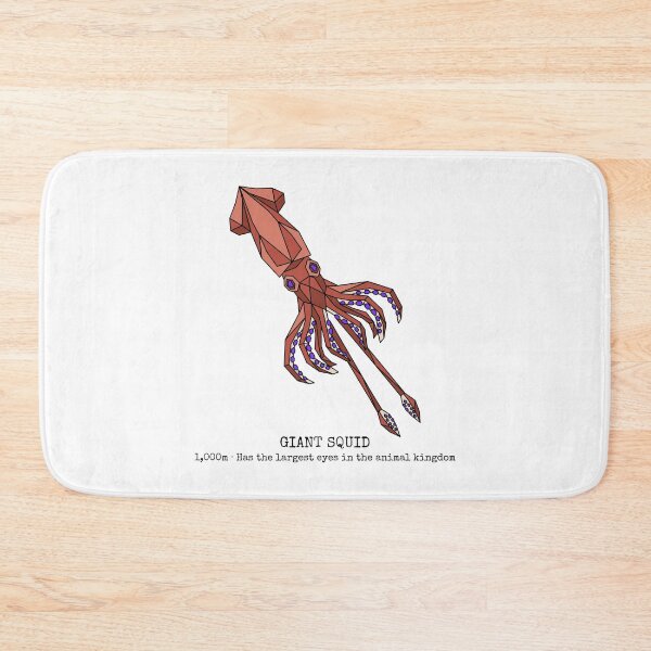 Item preview, Geometric Giant Squid designed and sold by AnimalsKnowAll.