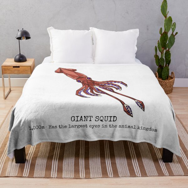 Item preview, Geometric Giant Squid designed and sold by AnimalsKnowAll.