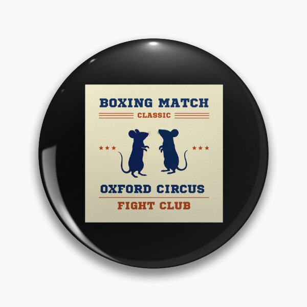 Item preview, Oxford Circus Fighting Mice London Underground Boxing Match designed and sold by seekingclarity.
