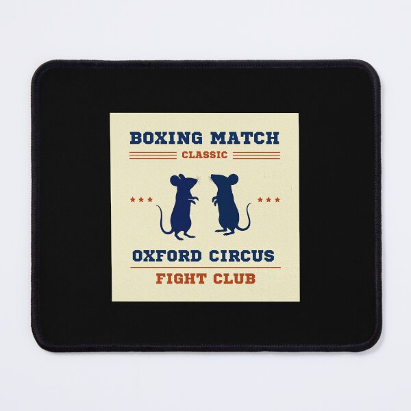Item preview, Oxford Circus Fighting Mice London Underground Boxing Match designed and sold by seekingclarity.