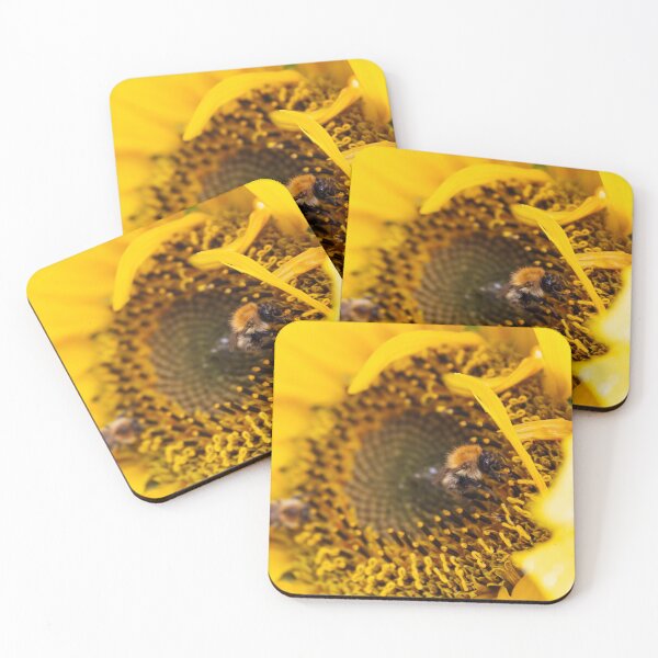 Item preview, Bee on a sunflower  designed and sold by FrenchyA.