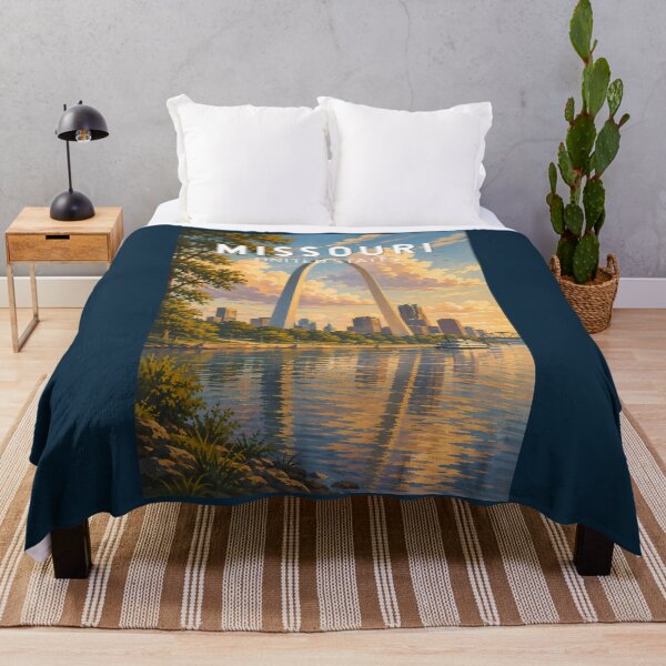 Item preview, Missouri Illustration Travel Art Vintage designed and sold by KrisSidDesigns.