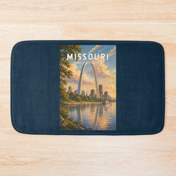 Item preview, Missouri Illustration Travel Art Vintage designed and sold by KrisSidDesigns.