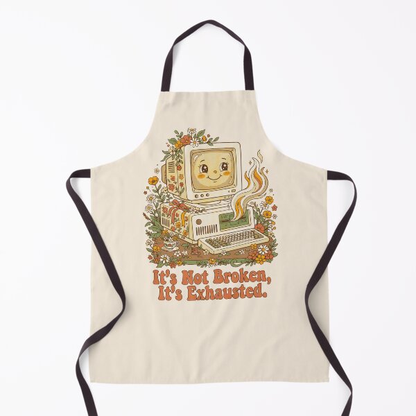 Item preview, Vintage technology, work stress, retro groovy aesthetic - Light Colors Edition designed and sold by Shyla Marsare.